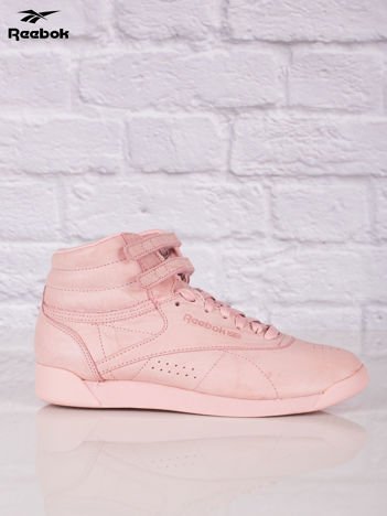 REEBOK Różowe buty sportowe damskie Freestyle Hi FBT